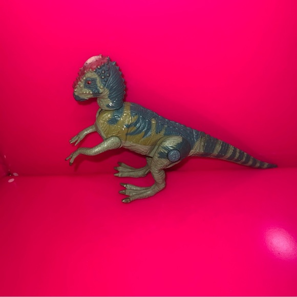 Vintage 1997 Kenner Jurassic Park Pachycephalosaurus JP07 Dinosaur Figure - Picture 2 of 6